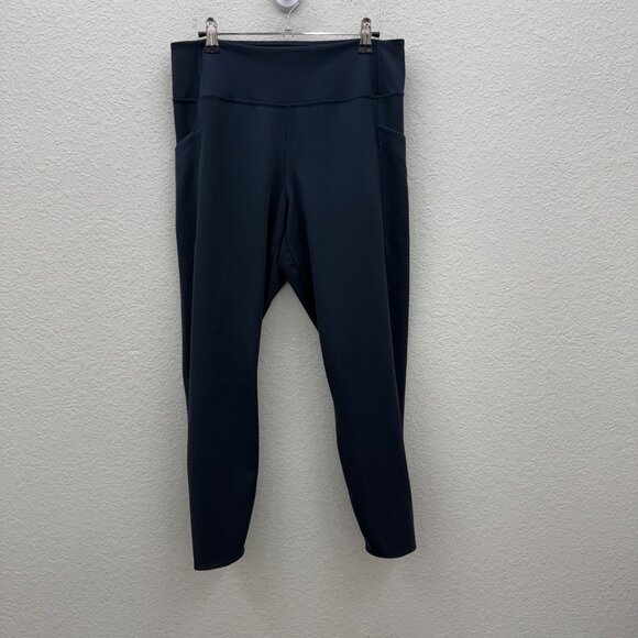 Harper Wilde Blue Athletic Leggings Pants w Pockets Womens size 2XL - Picture 1 of 10